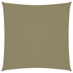 Uždanga nuo saulės, smėlio spalvos, 2,5x2,5m, oksfordo audinys