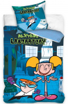 Dvipusis patalynės komplektas "Dexters Laboratory", 140x200 cm