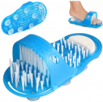 Foot brush pumice stone shower flip flops