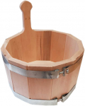 Kubiliukas medinis viena rankena 7.5L