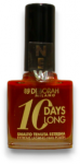 Deborah 10 Days Long Quick-Dry Nagų lakas 161 Dark Raudona, 11 ml