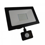 50W IP65 4000K LED lauko prožektorius su judesio davikliu