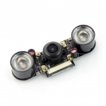 PiHut ZeroCam NightVision FishEye - 5Mpx naktinė Fisheye kamera - skirta Raspberry Pi