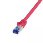LogiLink Logilink Patchkabel Ultraflex, Cat.6A, S/FTP, raudona, 1 m