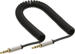 &bdquo;Kabelis InLine&ldquo; lizdas 3,5 mm &ndash; lizdas 3,5 mm, 0,5 m sidabro (99274)