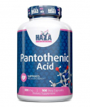 Haya Labs Pantothenic Acid (Pantoteno rūg&scaron;tis (vitaminas B5)) 100 kaps.