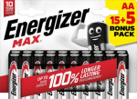 Energizer Energizer LR6/20 Max AA 15+5 zdarma