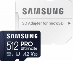 Atminties kortelė Samsung Ultimate microSDXC 512GB UHS-I U3