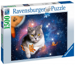 Ravensburger Dėlionė 1500 vnt. - Katė kosmose