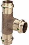 Viega T-Stueck SANPRESS Nr.2218 283537 42x22x42mm aus Rotguss