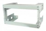 ALLNET 19\"Wandgeh&auml;use offen 6HE T300mm Lichtgrau SWD-Serie - Wandgeh&auml;use - Wall mounted rack - Pilkas - Steel - Open - 48.3 cm (19") - 500 mm