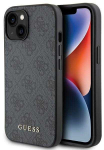 Dėklas GUESS GUHCP15SG4GFGR IPHONE 15/14/13 6.1 "GRAY / GRAY HARD CASE 4G METAL GOLD LOGO