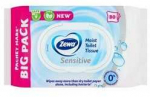 ZEWA Wet Toilet Wipes "Sensitive", 80pcs