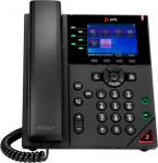 Hewlett Packard (HP) Triton POLY VVX 350 VoIP telefonas, juodas, 6 linijų, LED