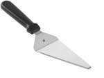 Daugiafunkcinė picos mentelė su peiliu 140 mm Hendi, juoda/sidabrinė