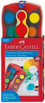 Faber-Castell - Jungčių dažų dėžutė 24 spalvų raudona