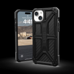 Urban Armor Gear UAG Monarch dėklas, skirtas iPhone 15 Plus - juodos anglies spalvos