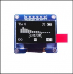 Oem OLED ekranas 0.96' 128x64 su I2C - baltas