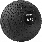 Mažas medicininis kamuolys reabilitacijos pratimams Slam Ball 23cm 6kg, REBEL ACTIVE