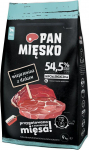 Pan Miesko Laukinė PAN MĖSA Kiauliena su &scaron;erniena XL - sausas &scaron;unų maistas - 20kg
