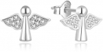 Beneto Gentle sidabrinis auskarai Angels AGUP2411L