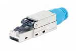 Intellinet Cat8.1 40G ekranuotas RJ45 modulinis lauko gnybtų ki&scaron;tukas be įrankių, skirtas lengvam ir greitam kokybi&scaron;kam kabelio montavimui, idealiai tinka duomenų centrams, STP, vientisai ir suvytais laidams, auksuoti kontaktai, metalinis korpusas, R ...