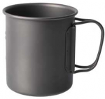 Puodelis BasicNature Titanium Beaker, 375ml