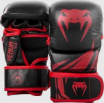 Sparring Gloves Venum Challenger 3.0 - Juodas/Raudona