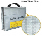 Oem LIPO-SAFE krep&scaron;ys 180x240x65mm &ndash; saugus mai&scaron;elis Lipo akumuliatoriams