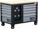 Bgs Technic Įrankių vežimėlis | 2x 5 stalčiai | 1 spintelė | tu&scaron;čia (4199)