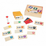 SMALL FOOT mokomasis žaidimas medinė dėlionė MATEMATIKA