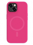Evelatus Apple iPhone 15 Plus Premium Magsafe Soft Touch Silikoninis dėklas Rožinė