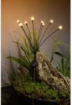 GALIX G4435 solar light decoration - Bouquet shape - 8 LED - H69cm