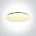 Lubinis &scaron;viestuvas 50W plafonas, baltas, 3000K, 62026D/W/W