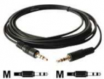 KRAMER C-A35M/A35M-10 3.5 mm stereo garso (ki&scaron;tukas - ki&scaron;tukas) kabelis 3 M