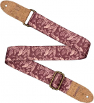 Diržas ukulelei Cascha Vegan - Mauve Birds CUS-VC1