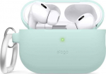 Elago Elago AirPods Pro 2 Hang Silikoninis dėklas - dėklas su karabinu, skirtas AirPods Pro 2 mint .