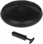 Reabilitacinė sensorinė pagalvė 33cm + pompa, juoda, REBEL ACTIVE