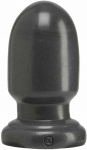 Doc Johnson Shellshock Small Gun Metal Plug - Compact Ergonomic Design