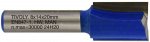 Tivoly Straight slot cutter, 14x8 mm, 8mm shank