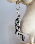 Super Hobby Horse Pavadėlis hobi arkliukui, dvigubas &ndash; pilkas/rudas/juodas