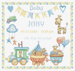 LetiStitch luca S Baby Boy Record SLETI936