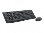 Logitech MK295 Silent - klaviatūra and pelė set - Russian - graphite Input Device