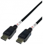 Deltaco DP80-1005, 0,5 m, DisplayPort, DisplayPort, Ki&scaron;tukas, Ki&scaron;tukas, 7680 x 4320 pikselių