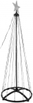 Christmas Decoration Leuchtender Weihnachtsbaum LED-Tannenbaum Christbaum mit Beleuchtung 370 LED 210 cm