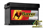 BANNER Power Bull P7209 72Ah 670A (EN) akumuliatorius