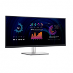 Dell | Monitorius | P3424WE | 34 " | IPS | 21:9 | 60 Hz | 5 ms | 300 cd/m&sup2; | HDMI jungtys quantity 1 | Juodas