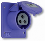 Pce TIESIAUSI PLOK&Scaron;TĖS LIZDAS 16A/2P/24V IP44