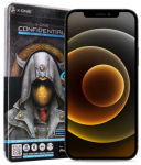X-ONE pilnas dangtis, ypač stiprus privatumas &ndash; skirtas iPhone 15 Plus/16 Plus (visi klijai) grūdintas stiklas 9H