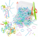 Erdvinis spalvotų formų konstruktorius - 1000 det.